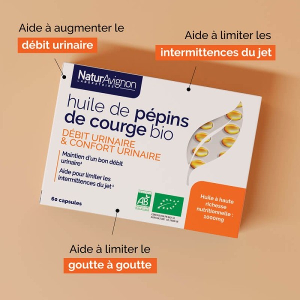 Huile de pépins de courge bio  - 2