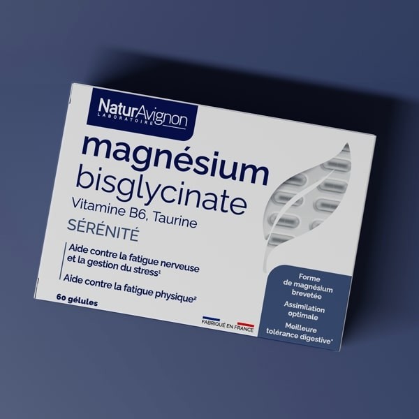 Magnésium bisglycinate, B6, Taurine - 1