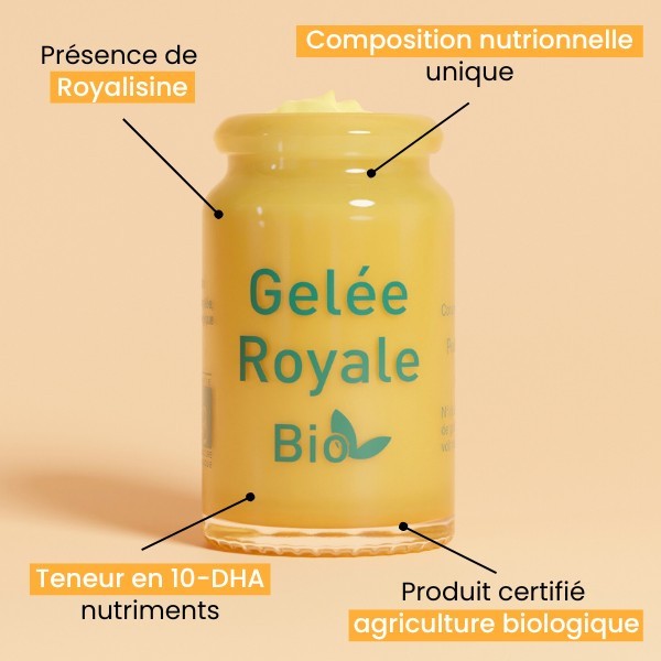 Gelée royale bio  - 3