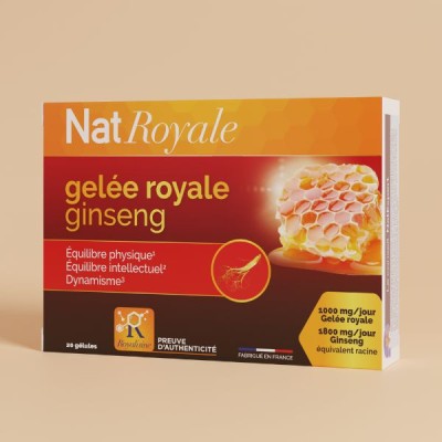 Gelée royale ginseng gélules  - 1