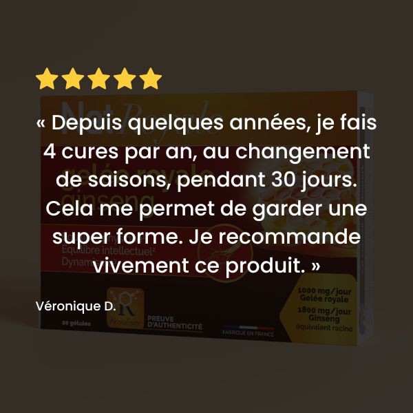 Gelée royale ginseng gélules  - 3