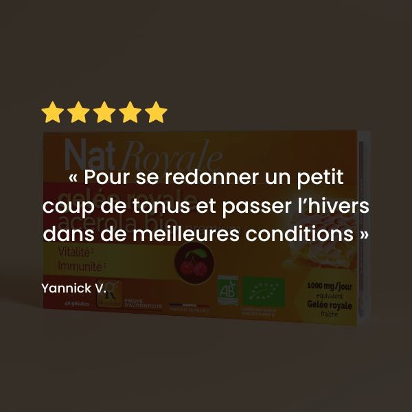 Gelée royale acérola bio  - 3