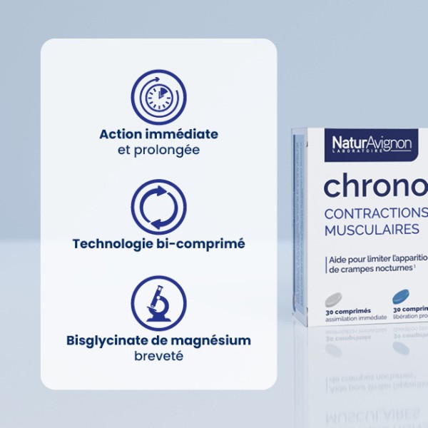 Chronocrampes comprimés  - 3