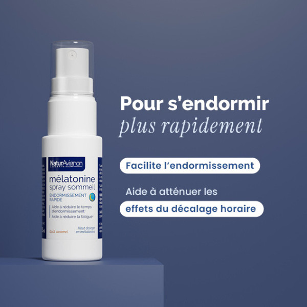 Mélatonine Spray : pour un endormissement rapide