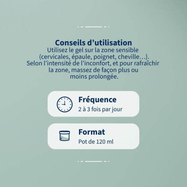 Argel7 en Pot - Gel articulation - Soin articulaire froid