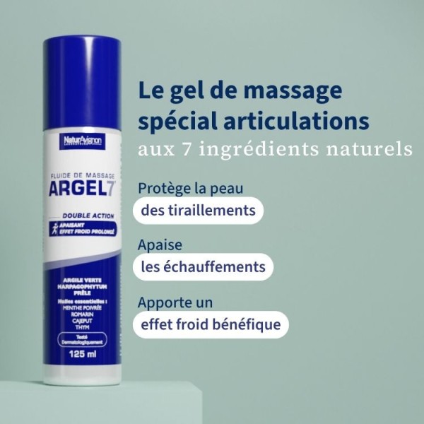 Argel 7 Spray - gel de massage articulations