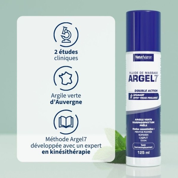Argel 7 Spray - gel de massage articulations