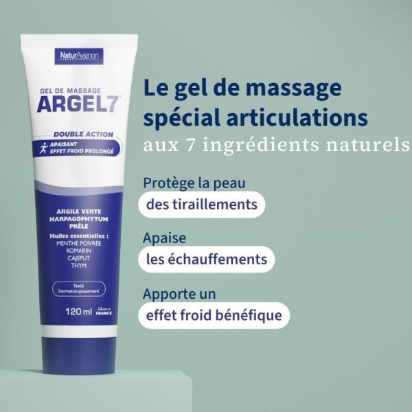 Argel 7 Tube - Soin articulations froid
