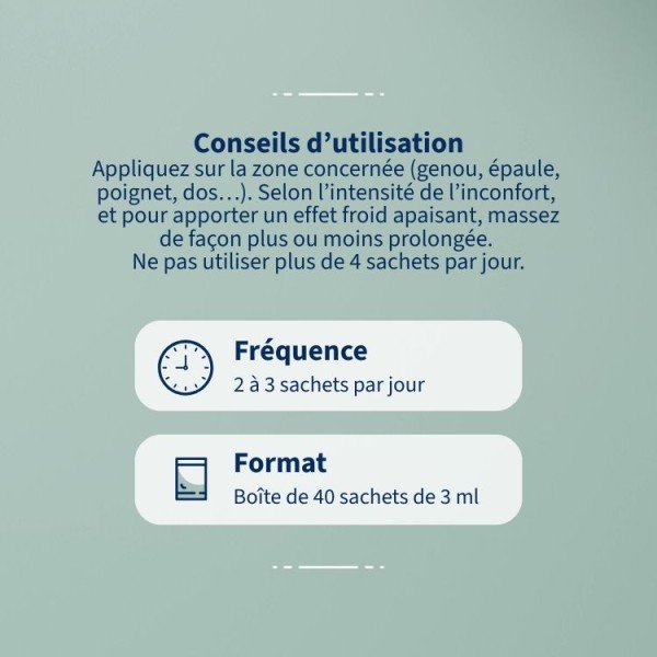 Argel 7 Unidose - Soulagement rapide articulation