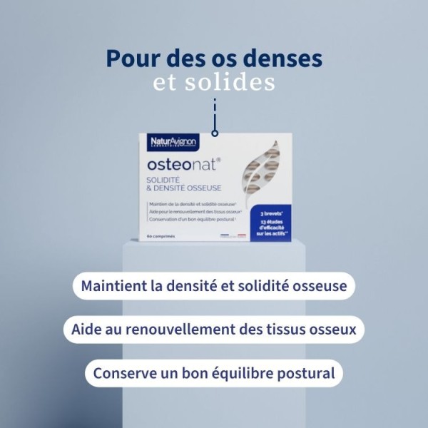 OsteoNat : Complément alimentaire pour fortifier les os