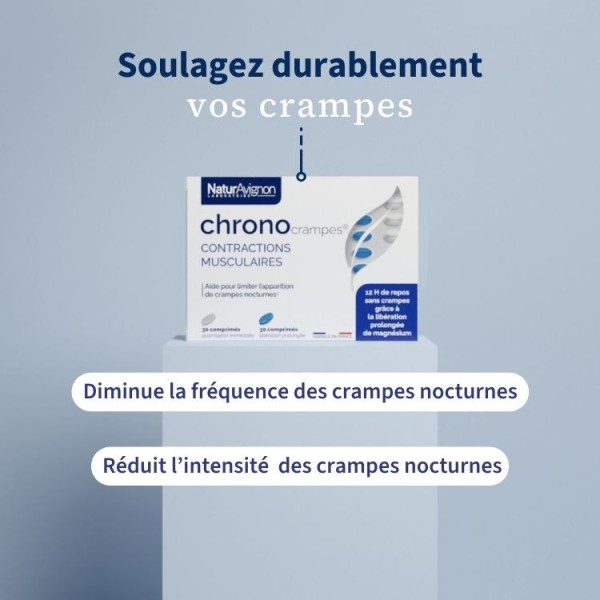 Chronocrampes Comprimés - complément alimentaire crampes