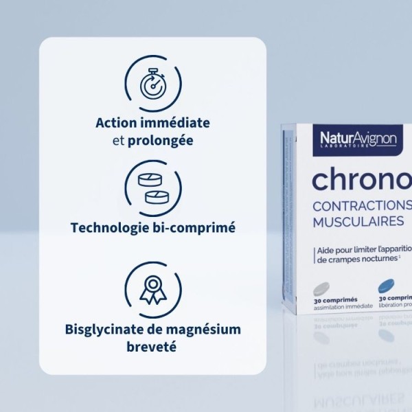 Chronocrampes Comprimés - complément alimentaire crampes