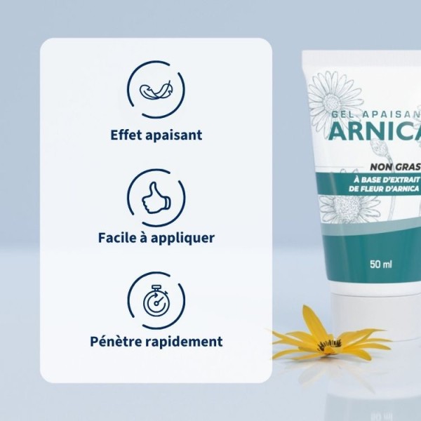 Arnica : Gel Apaisant pour les gênes Musculaires