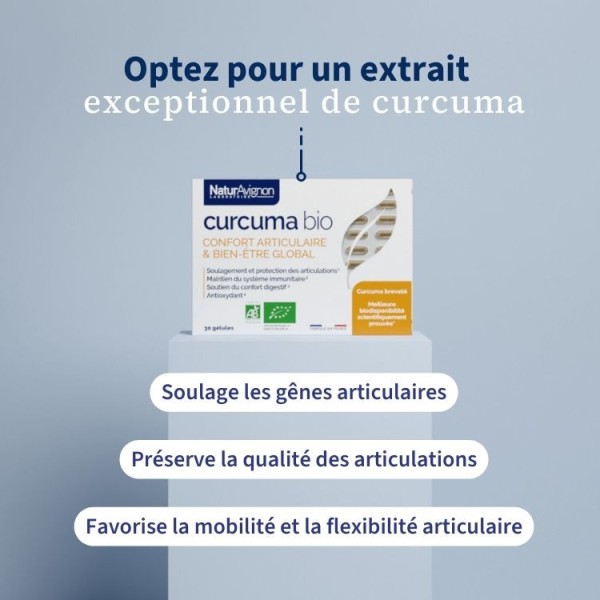 Complément Alimentaire Curcuma Bio - Immunité & Tonus