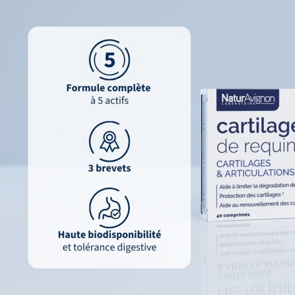 Complément Alimentaire Cartilage de Requin articulation