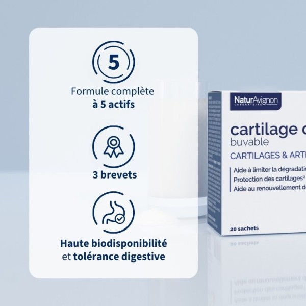 Complément Alimentaire Cartilage de Requin buvable
