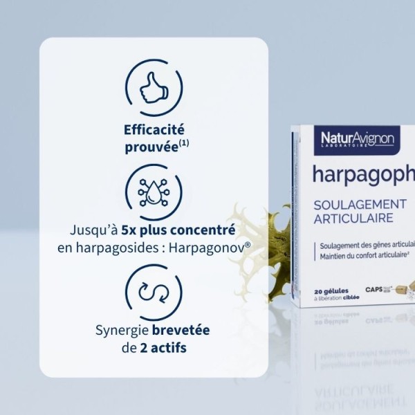 Harpagophytum premium en gélules - Articulations & Mobilité
