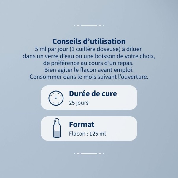 Silicium organique flacon