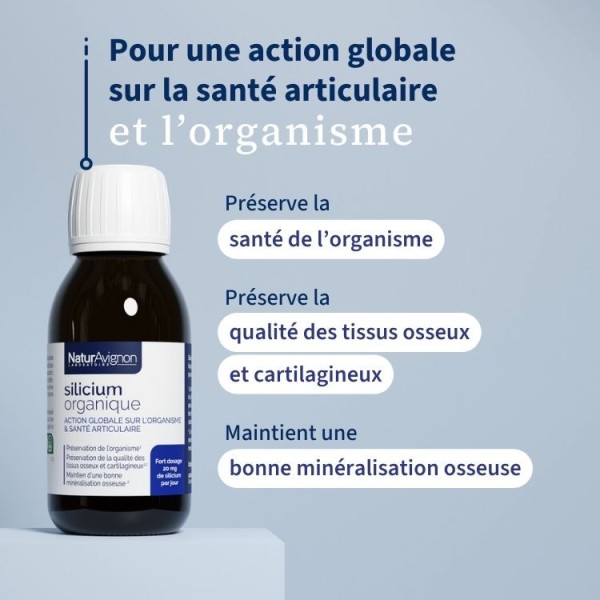 Silicium organique flacon