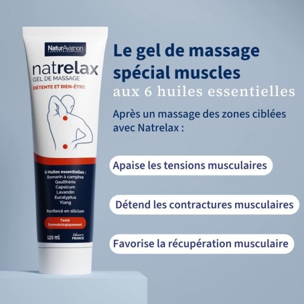 NatRelax - Gel chauffant pour les muscles