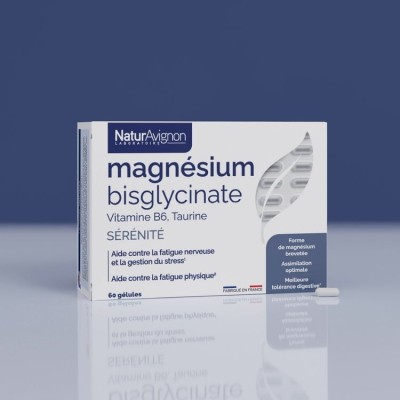 Magnésium Bisglycinate - Complément anti-stress & énergie