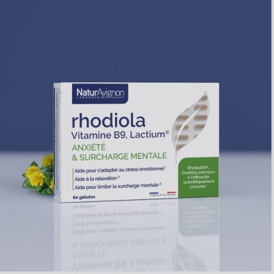 Complément alimentaire vitamine B9 - Rhodiola