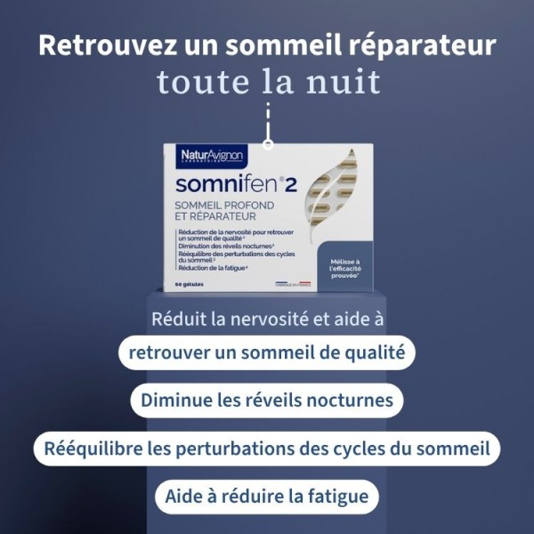 Somnifen2 - compléments alimentaire sommeil