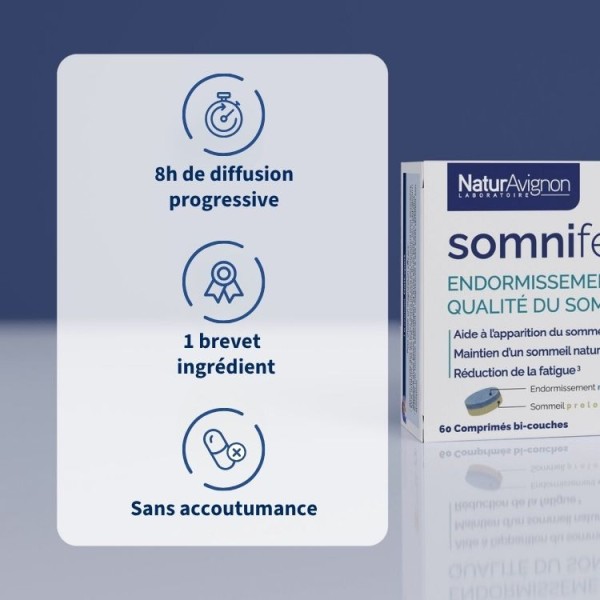 Somnifen 3 - Complément alimentaire sommeil naturel