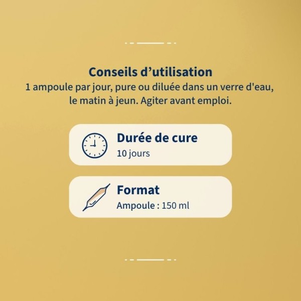 Gelée Royale Bio ampoules - Vitalité & Immunité