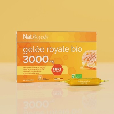 Gelée Royale Bio ampoules - Vitalité & Immunité