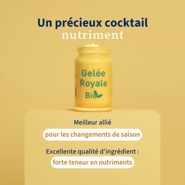 Gelée Royale Bio - Complément alimentaire vitalité