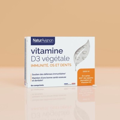 Vitamine D3 Végétale : Complément Alimentaire Immunité