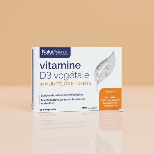 Vitamine D3 Végétale : Complément Alimentaire Immunité