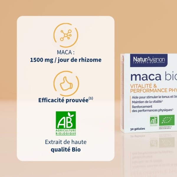 Maca bio - Énergie & vitalité naturelle
