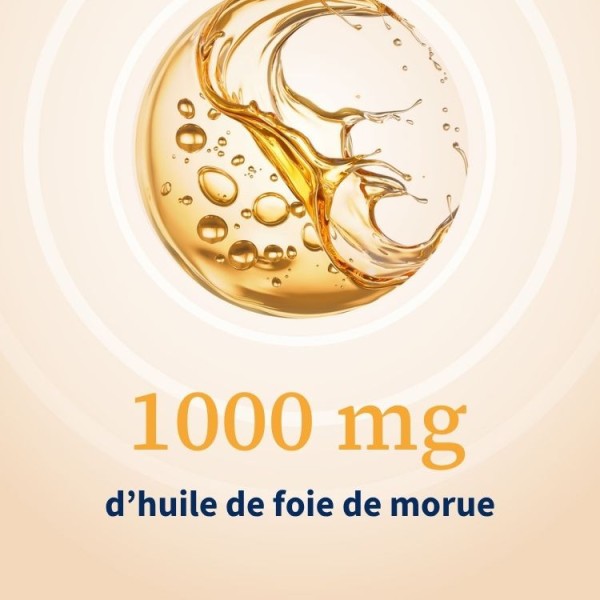 Huile de foie de morue - Capsules bien-être
