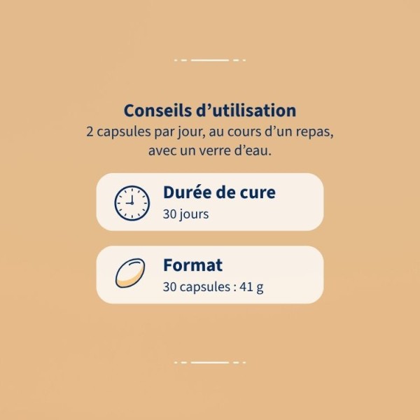 Huile de foie de morue - Capsules bien-être