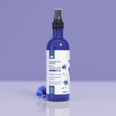 Bleuet bio - Eau florale yeux sensibles