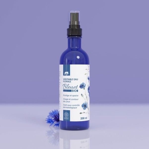 Bleuet bio - Eau florale yeux sensibles