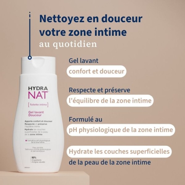 Hydranat - Gel toilette intime apaisant