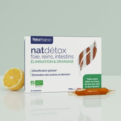 Complément alimentaire Détox foie reins intestins - Ampoules
