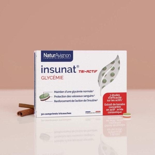 InsuNAT Tri-Actif : Compléments Alimentaires Glycémie