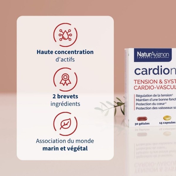 Cardionat - Complément alimentaire cœur & artères