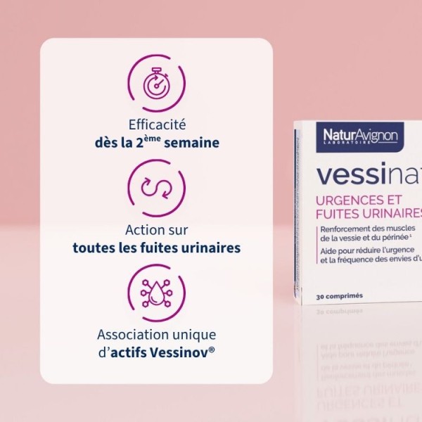 VessiNAT : Compléments Alimentaires Fuite Urinaire