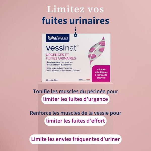 VessiNAT : Compléments Alimentaires Fuite Urinaire