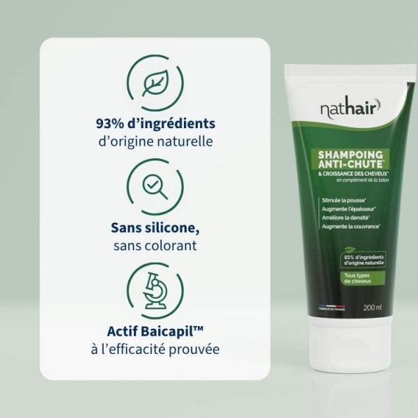 Shampoing anti-chute - 5 en 1 NatHair