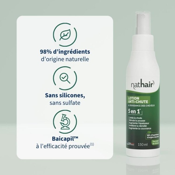 Lotion Anti-Chute Nathair - complément alimentaire cheveux