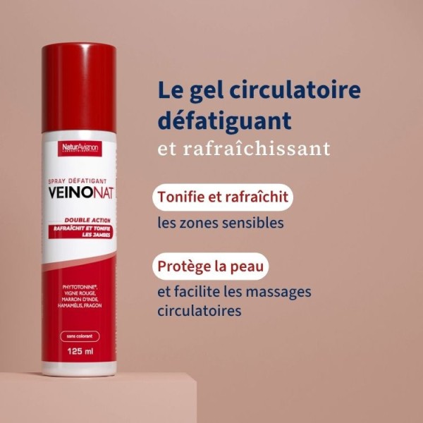 VeinoNAT spray - Jambes légères & fraîcheur