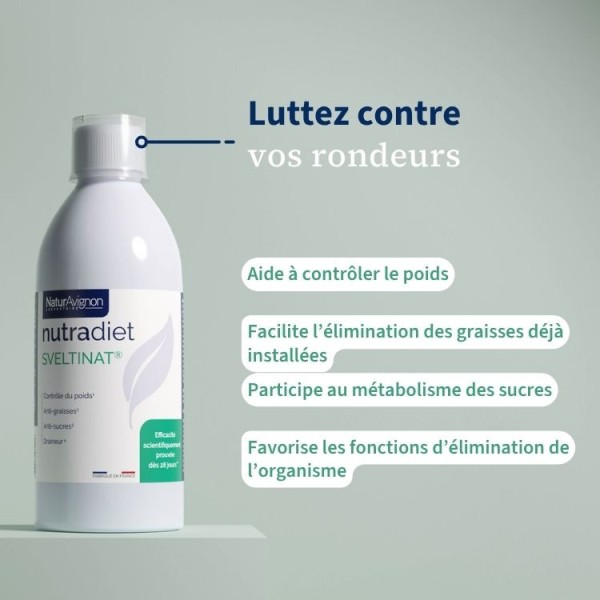 Sveltinat : Complément alimentaire Minceur avec 4 actions