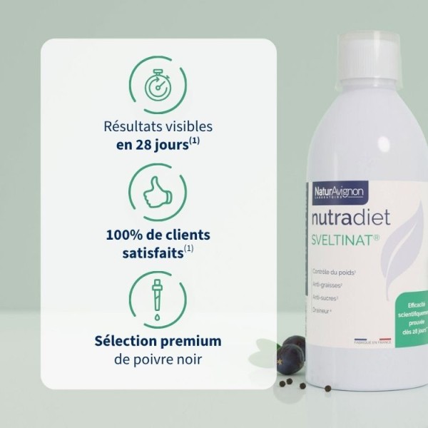 Sveltinat : Complément alimentaire Minceur avec 4 actions