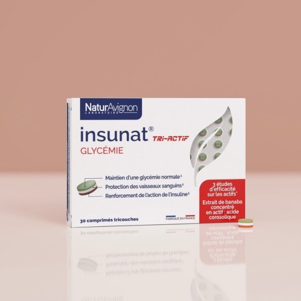 InsuNAT Tri-Actif : Compléments Alimentaires Glycémie